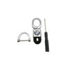 Breloc Carabina Metalica logo BMW loop short