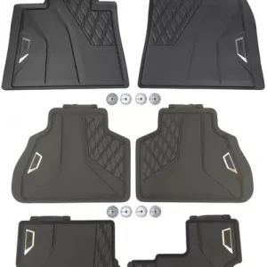 Set covorase All-Weather - Negru - BMW X7 G07 Fata Spate 3rd Rand