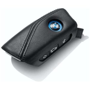 Husa Cheie BMW Piele Neagra pentru Seria 2 U06, Seria 5 G60, Seria 7 G70, X1 U11 U12, X5 G05 G18, M3 F95, X6 G06 M F96, X7 G07 XM G09